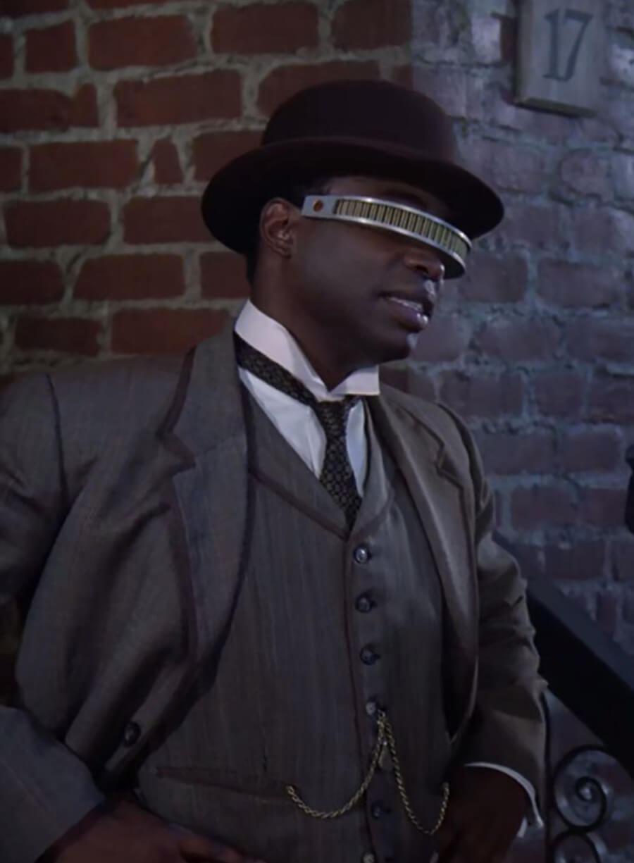 Harpoon Geordi La Forge Inspired Grey Coat - Star Trek: The Next Generation Style