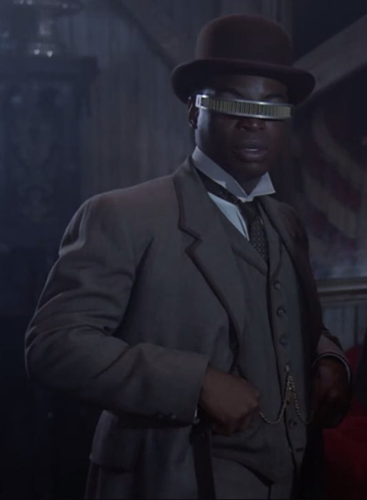 Harpoon Geordi La Forge Inspired Grey Coat - Star Trek: The Next Generation Style