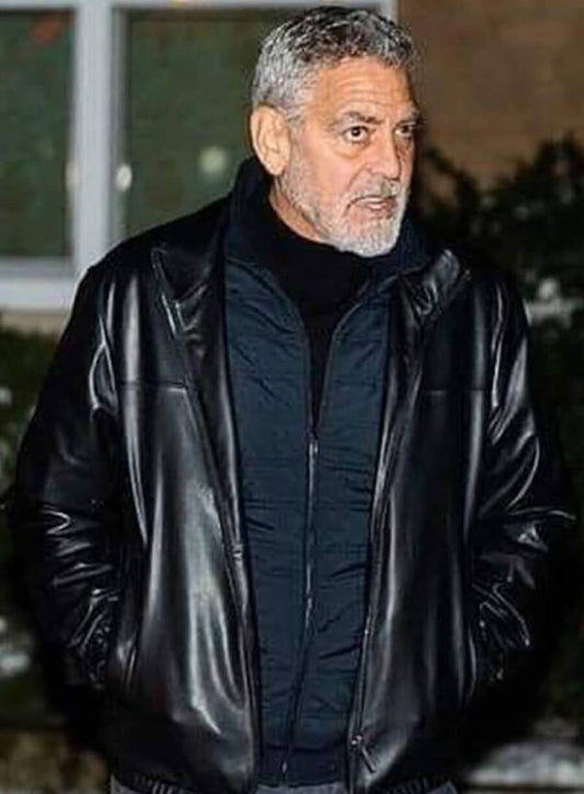 Harpoon Jack Inspired Black Genuine Leather Leather Jacket - Wolfs 2024 Style