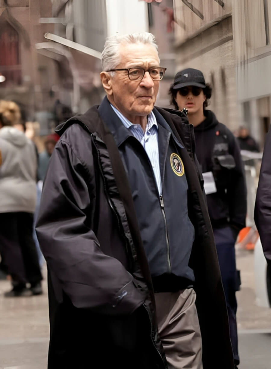 Harpoon George Mullen Inspired Black Coat - Zero Day 2025 Style