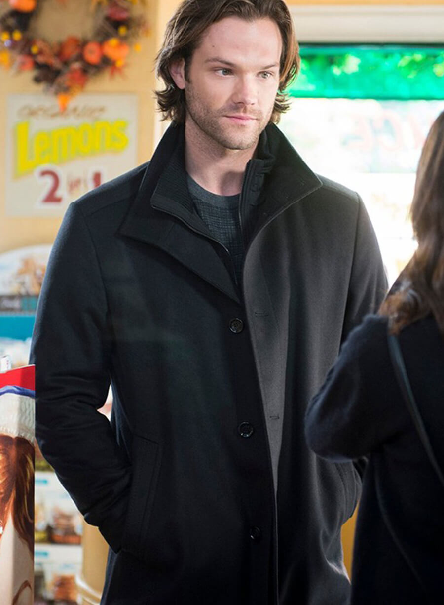 Harpoon Dean Forester Inspired Black Coat - Gilmore Girls Style