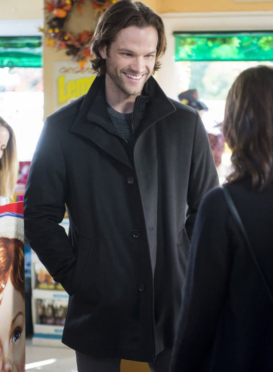 Harpoon Dean Forester Inspired Black Coat - Gilmore Girls Style