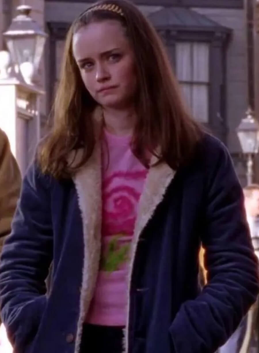 Harpoon Gilmore Girls Inspired Blue Leather Jacket
