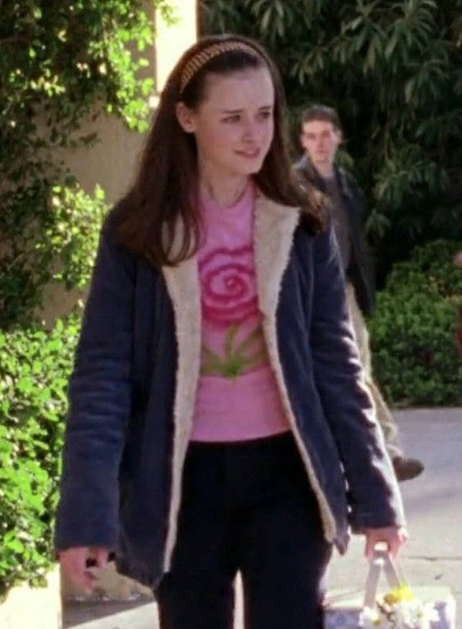 Harpoon Gilmore Girls Inspired Blue Leather Jacket