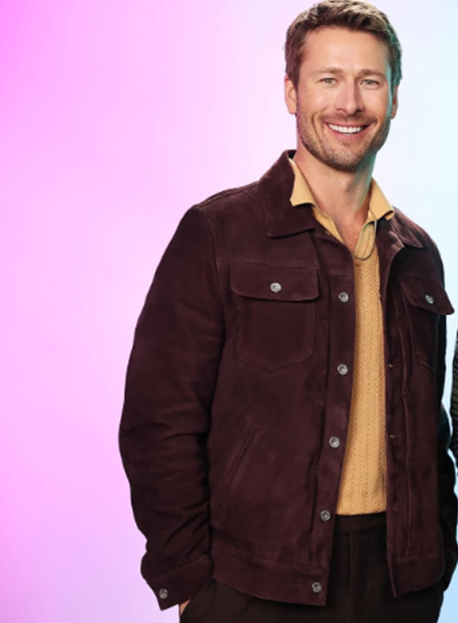 Harpoon Gary Johnson Inspired Brown Suede Leather Leather Jacket - Hit Man 2024 Style