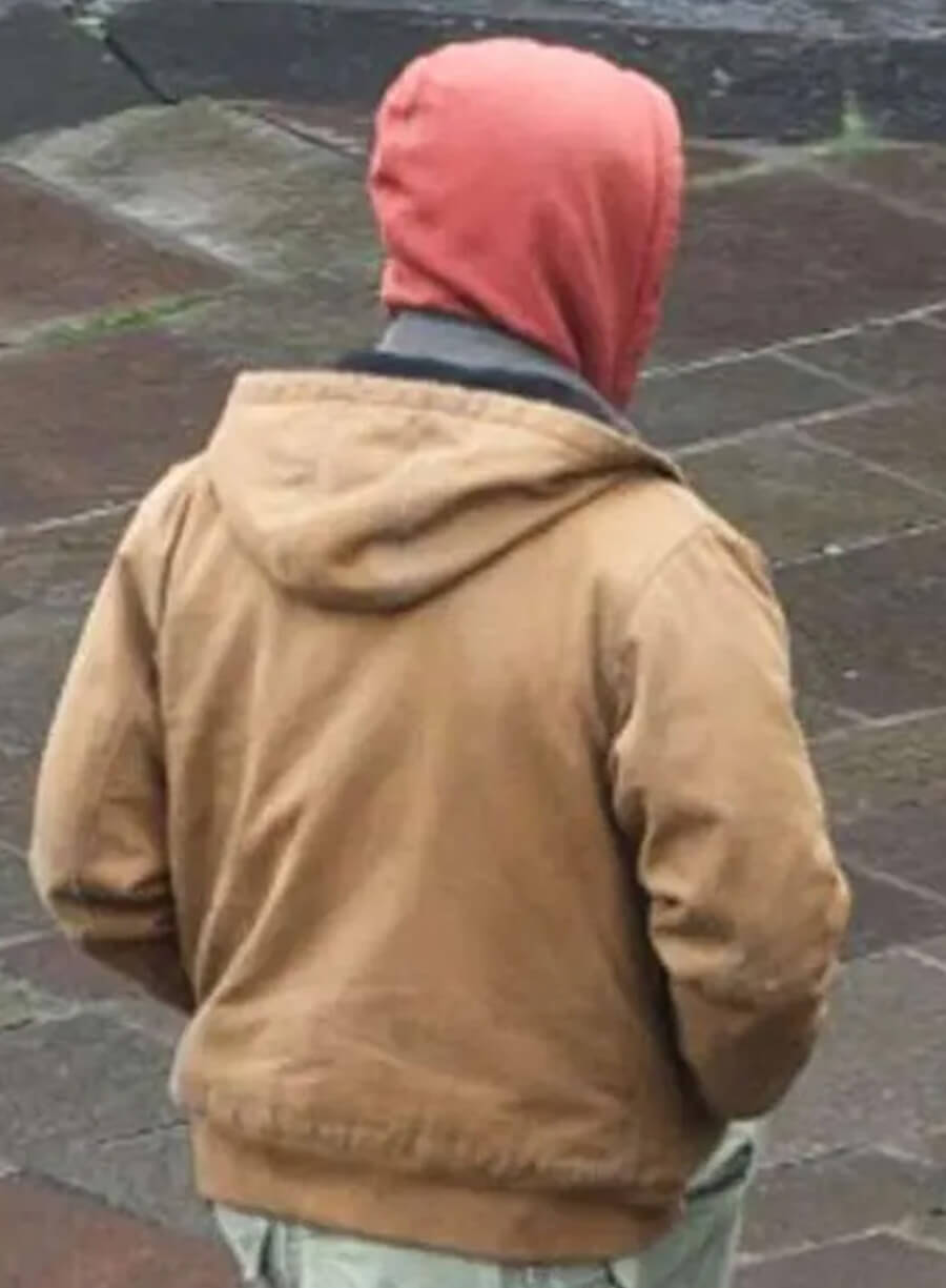 Harpoon Ben Richards Inspired Brown Hooded Jacket - The Running Man 2025 Style