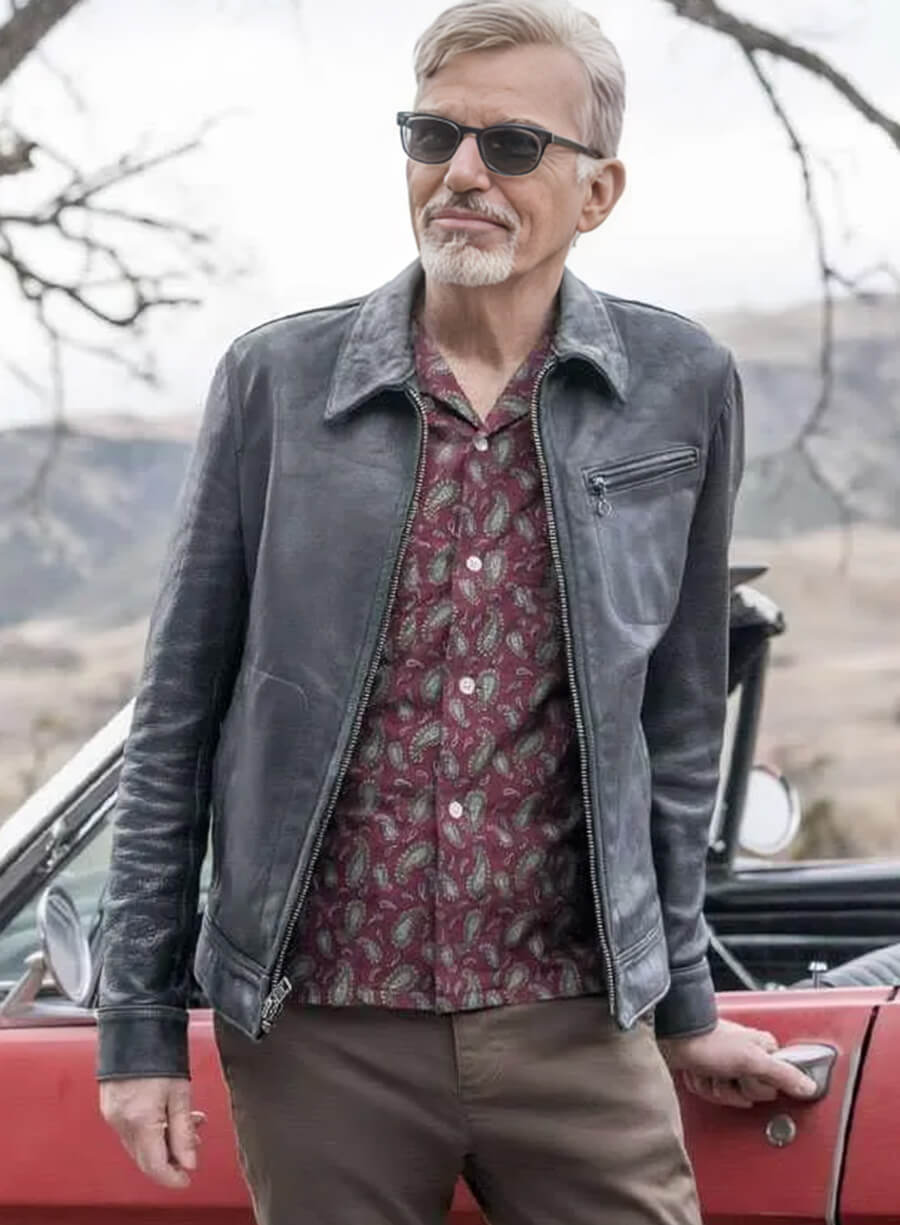 Harpoon Billy Mc Bride Inspired Black Leather Jacket - Goliath Style