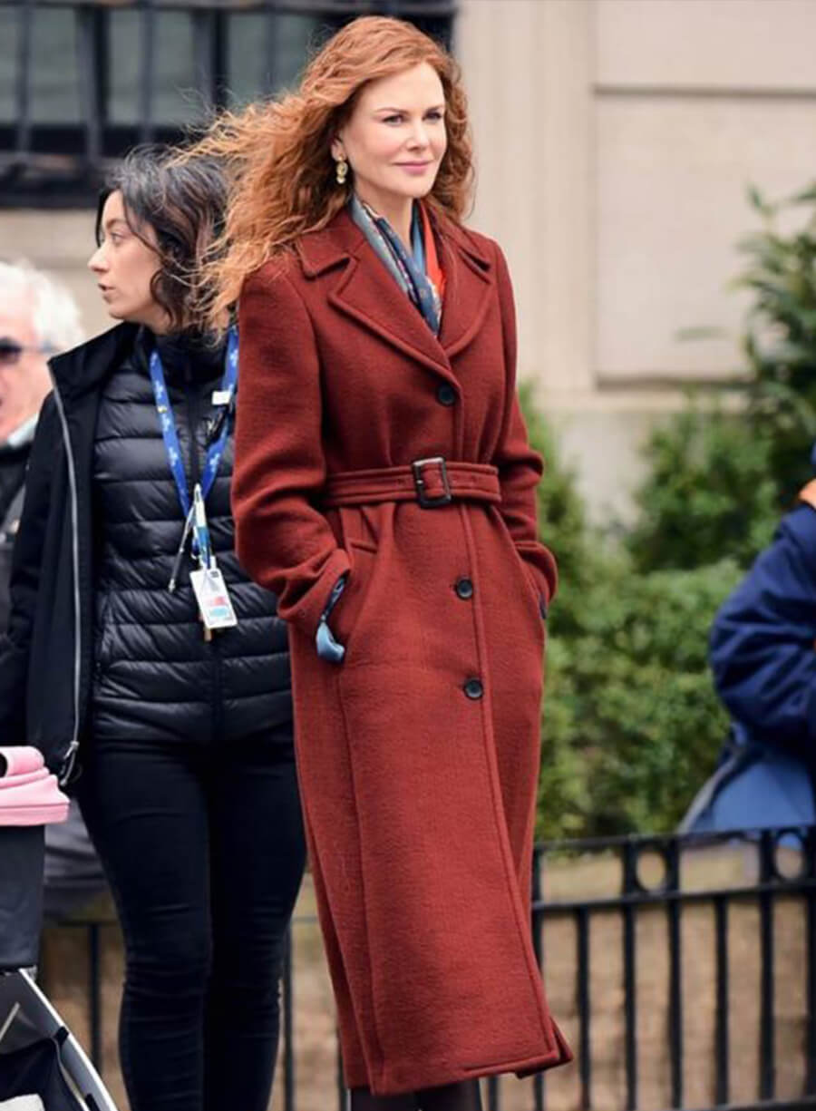 Harpoon Grace Sachs Inspired Brown Coat - The Undoing Style