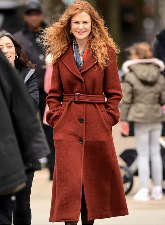 Harpoon Grace Sachs Inspired Brown Coat - The Undoing Style