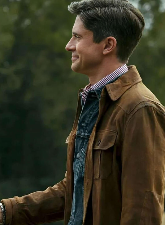 Harpoon Grady Inspired Brown Cotton Fabric Cotton Jacket - The Waterfront 2025 Style