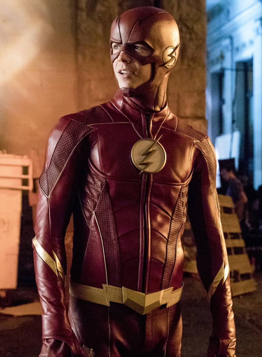 Harpoon Barry Allen Inspired Red Costume Jacket - The Flash Style