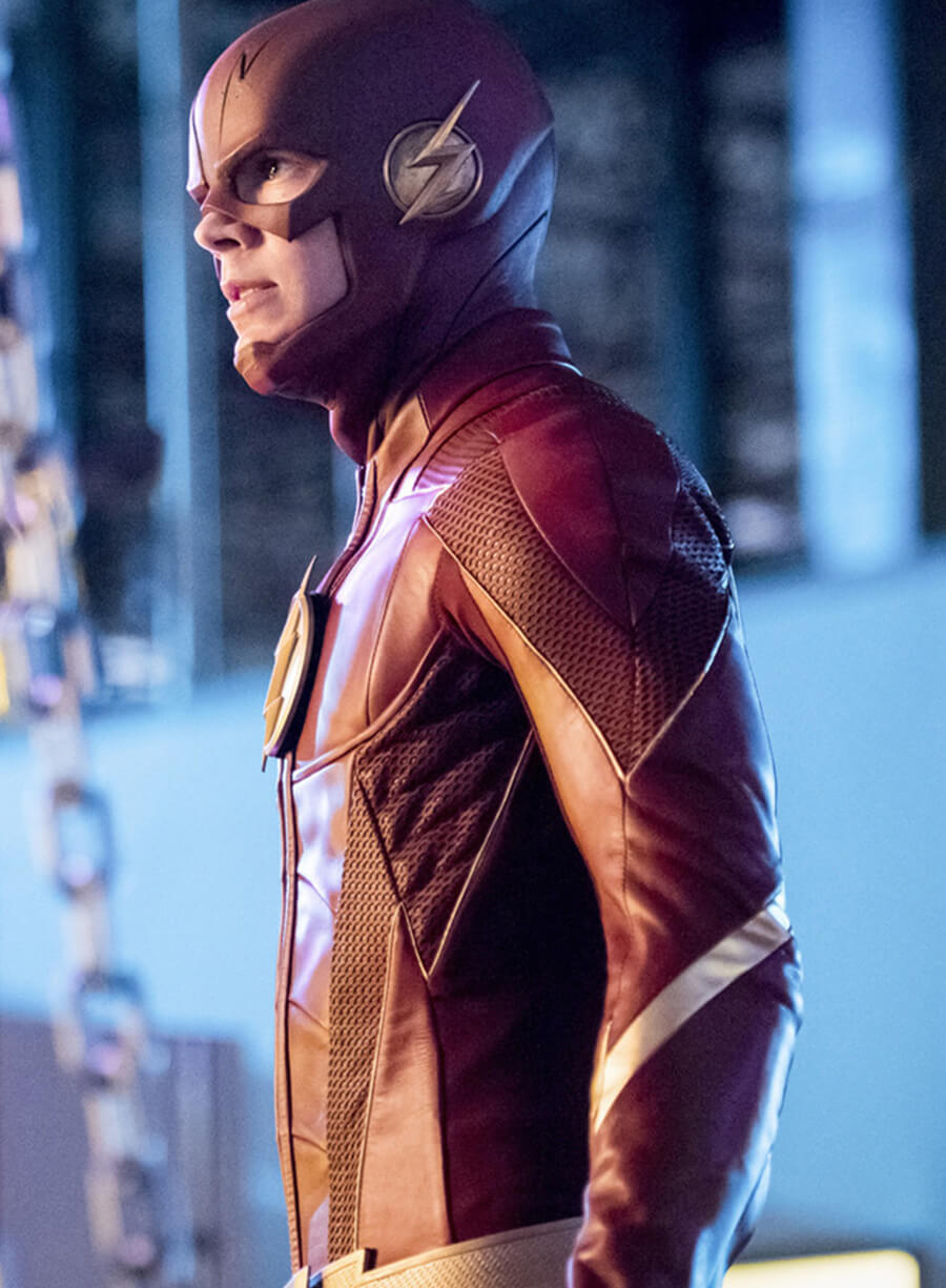 Harpoon Barry Allen Inspired Red Costume Jacket - The Flash Style