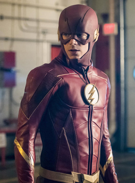 Harpoon Barry Allen Inspired Red Costume Jacket - The Flash Style