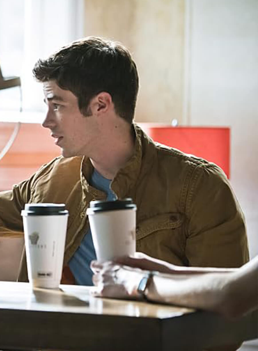 Harpoon Barry Allen Inspired Brown Cotton Jacket - The Flash Style