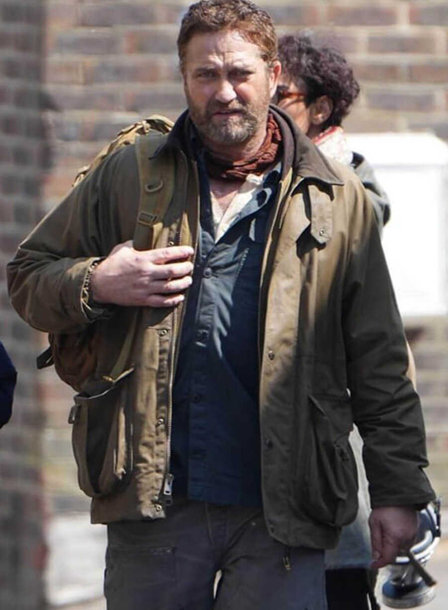 Harpoon John Garrity Inspired Brown Cotton Jacket - Greenland 2 Migration 2026 Style