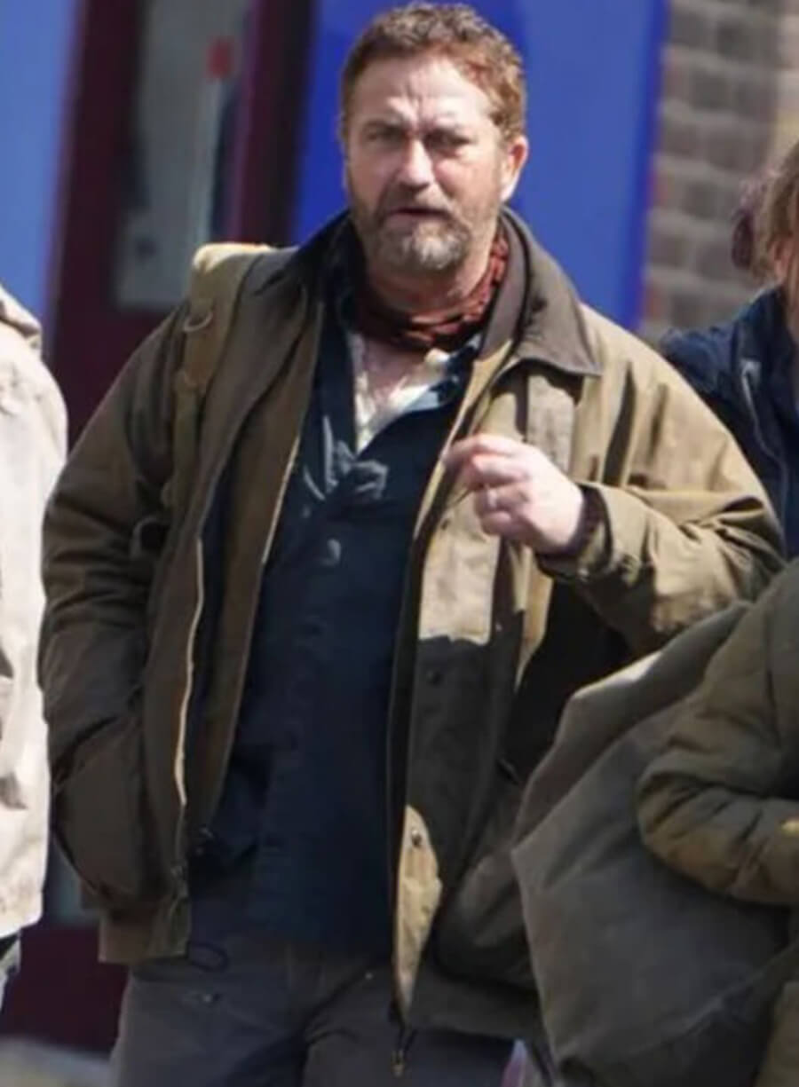 Harpoon John Garrity Inspired Brown Cotton Jacket - Greenland 2 Migration 2026 Style