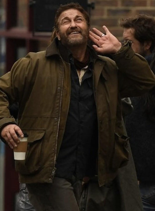 Harpoon John Garrity Inspired Brown Cotton Jacket - Greenland 2 Migration 2026 Style