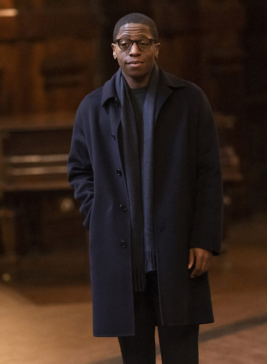 Harpoon Gus Sackey Inspired Black Coat - Industry S2 Style