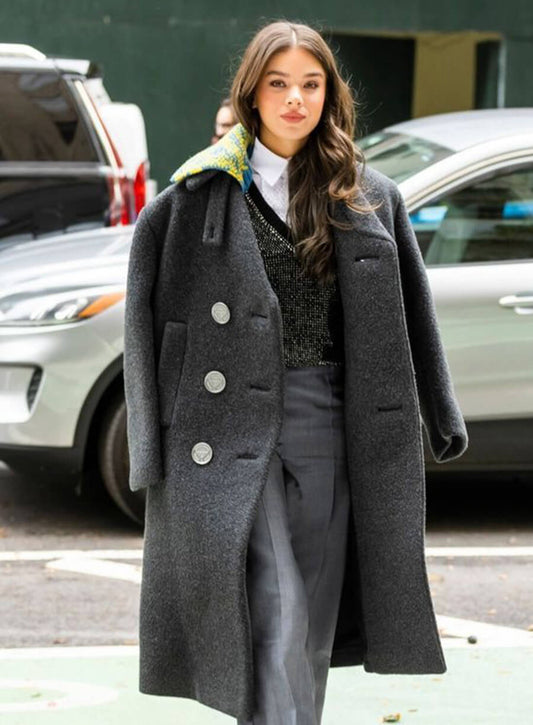 Harpoon Hailee Steinfeld Inspired Black Coat