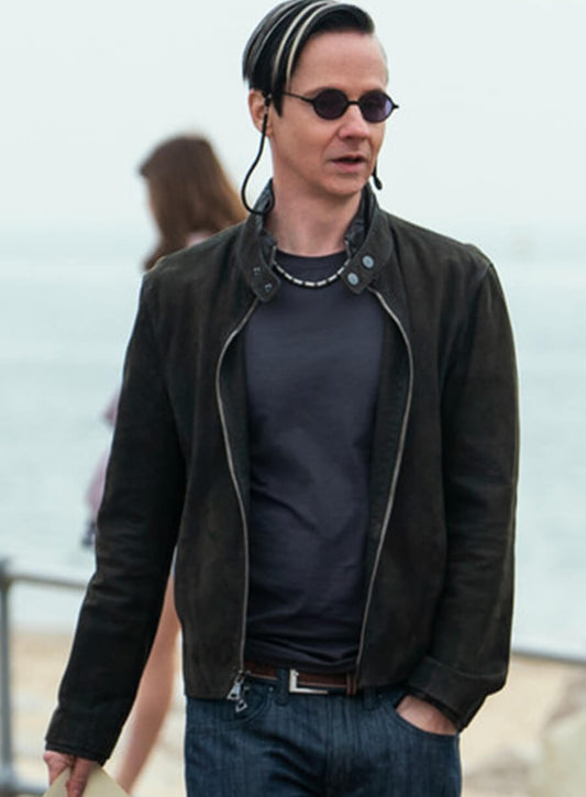 Harpoon Hal Carter Inspired Black Leather Jacket - The Sandman Style