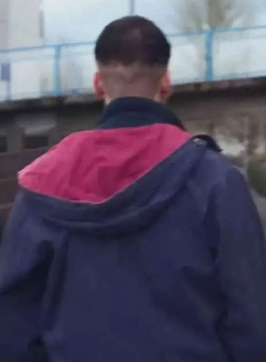 Harpoon Young Niall Inspired Blue & Red Hooded Jacket - Half Man Style