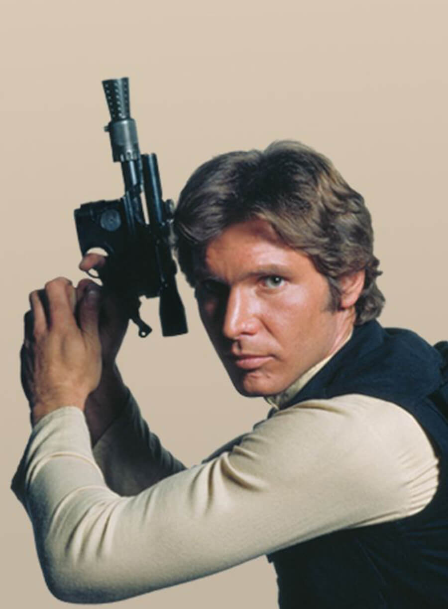 Harpoon Han Solo Inspired Black Cotton Jacket - Star Wars: The Force Awakens Style