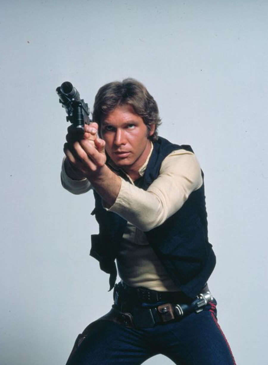 Harpoon Han Solo Inspired Black Cotton Jacket - Star Wars: The Force Awakens Style