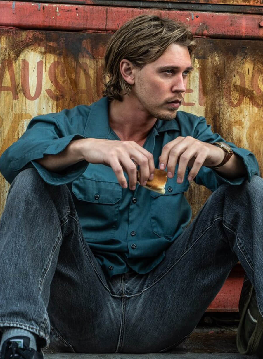 Harpoon Hank Thompson Inspired Blue Cotton Fabric Cotton Jacket - Caught Stealing 2025 Style