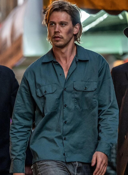 Harpoon Hank Thompson Inspired Blue Cotton Fabric Cotton Jacket - Caught Stealing 2025 Style
