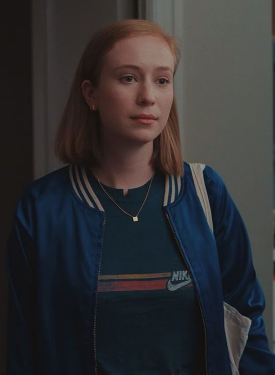 Harpoon Ava Daniels Inspired Blue Bomber Jacket - Hacks Tv Series Style