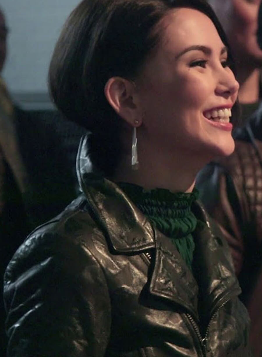 Harpoon Xia Inspired Black Leather Jacket - Skyscraper Style