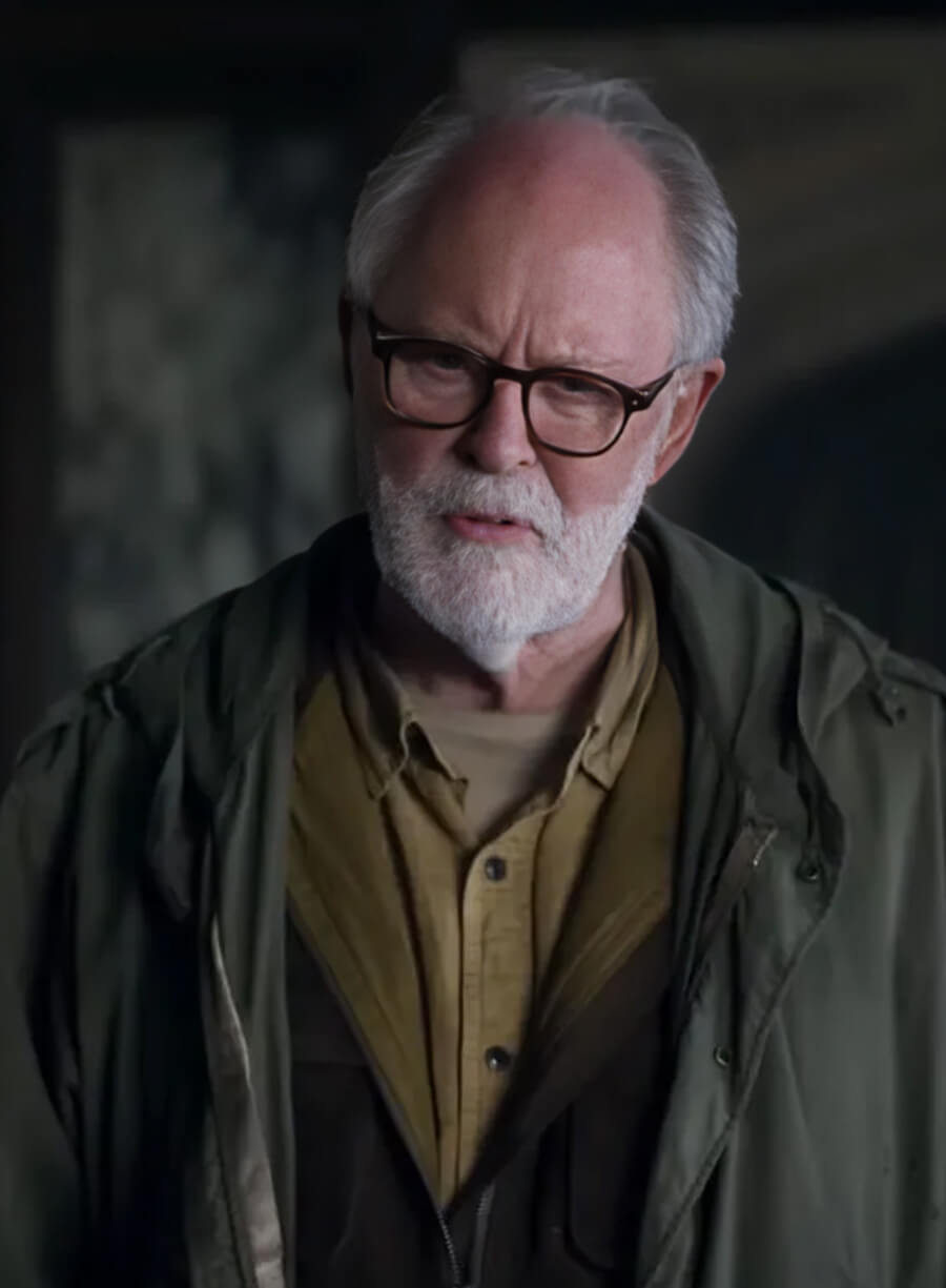 Harpoon John Lithgow Inspired Green Cotton Hooded Jacket - The Old Man Tv Series Style
