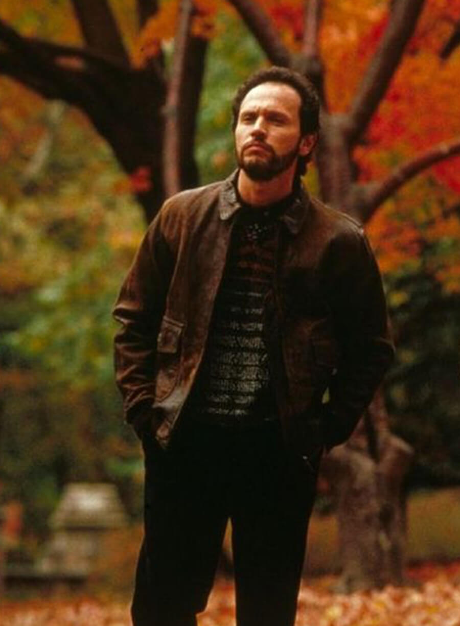 Harpoon Harry Burns Inspired Brown Leather Jacket - When Harry Met Sally Style