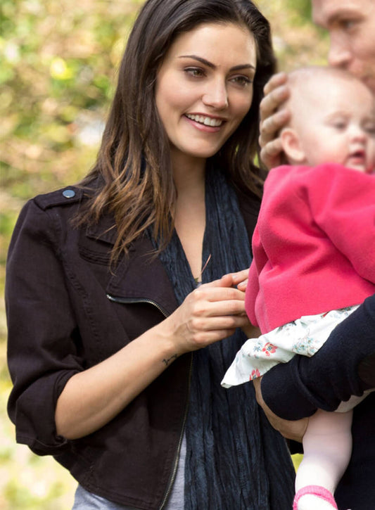 Harpoon Hayley Marshall Inspired Black Leather Jacket - The Originals Style