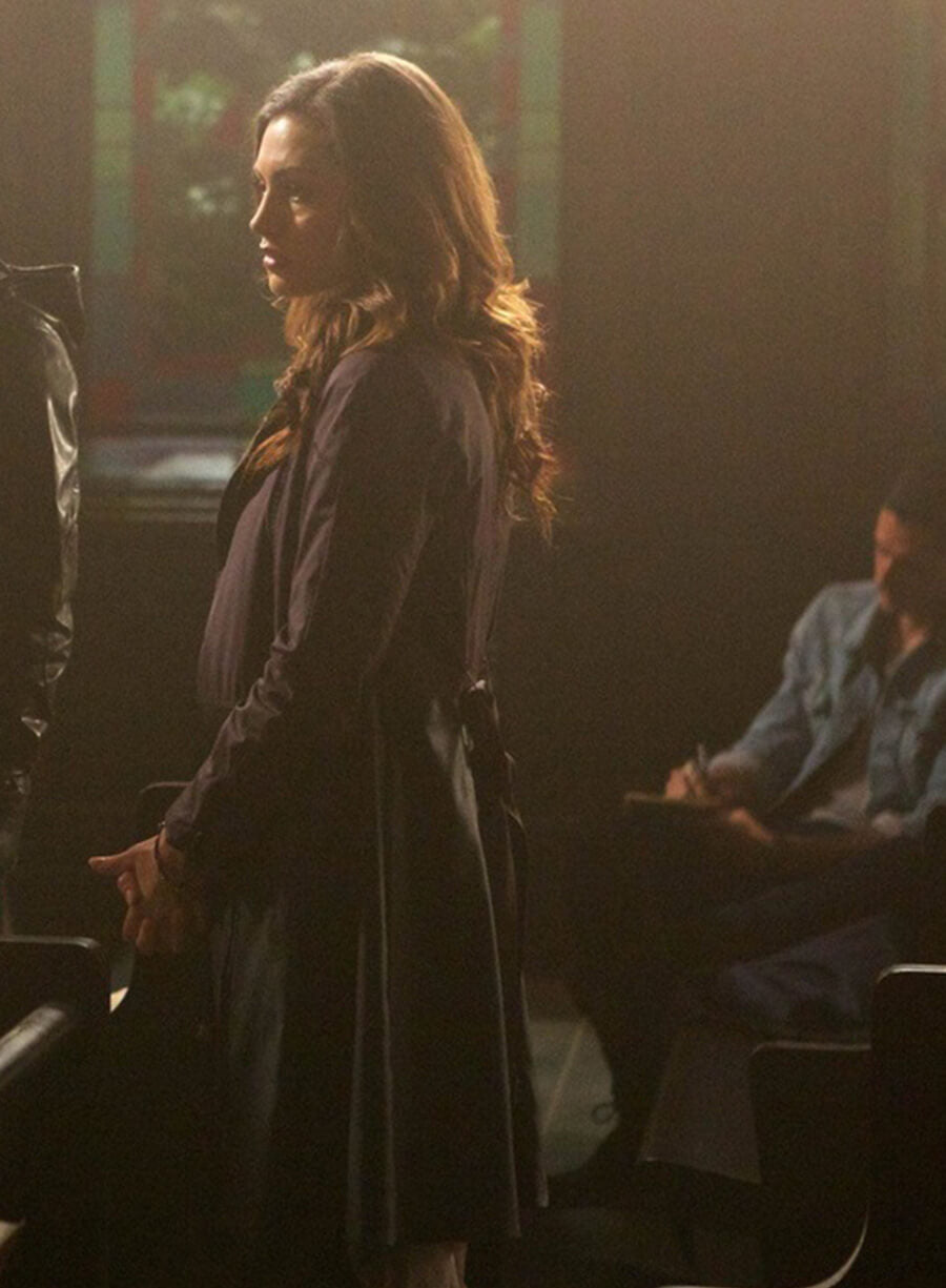 Harpoon Hayley Marshall Inspired Purple Coat - The Originals S01 Style