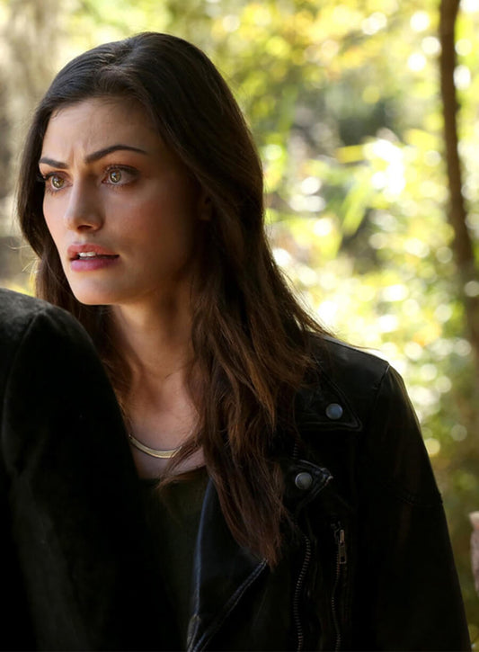 Harpoon Hayley Marshall Inspired Black Biker Jacket - The Originals S02 Style