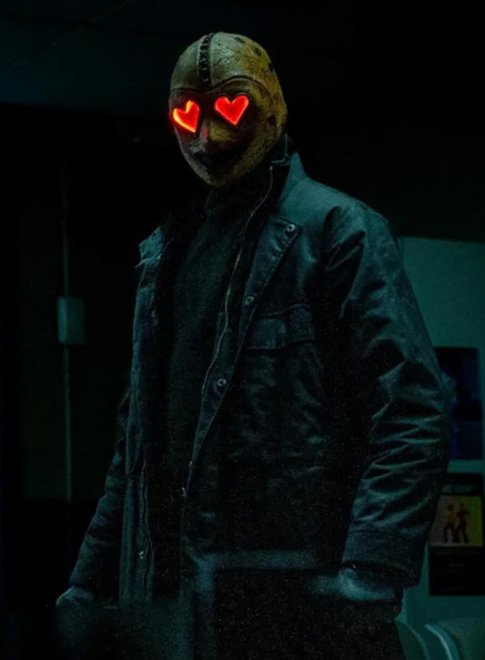 Harpoon Heart Eyes Killer Inspired Black Coat - Heart Eyes 2025 Style