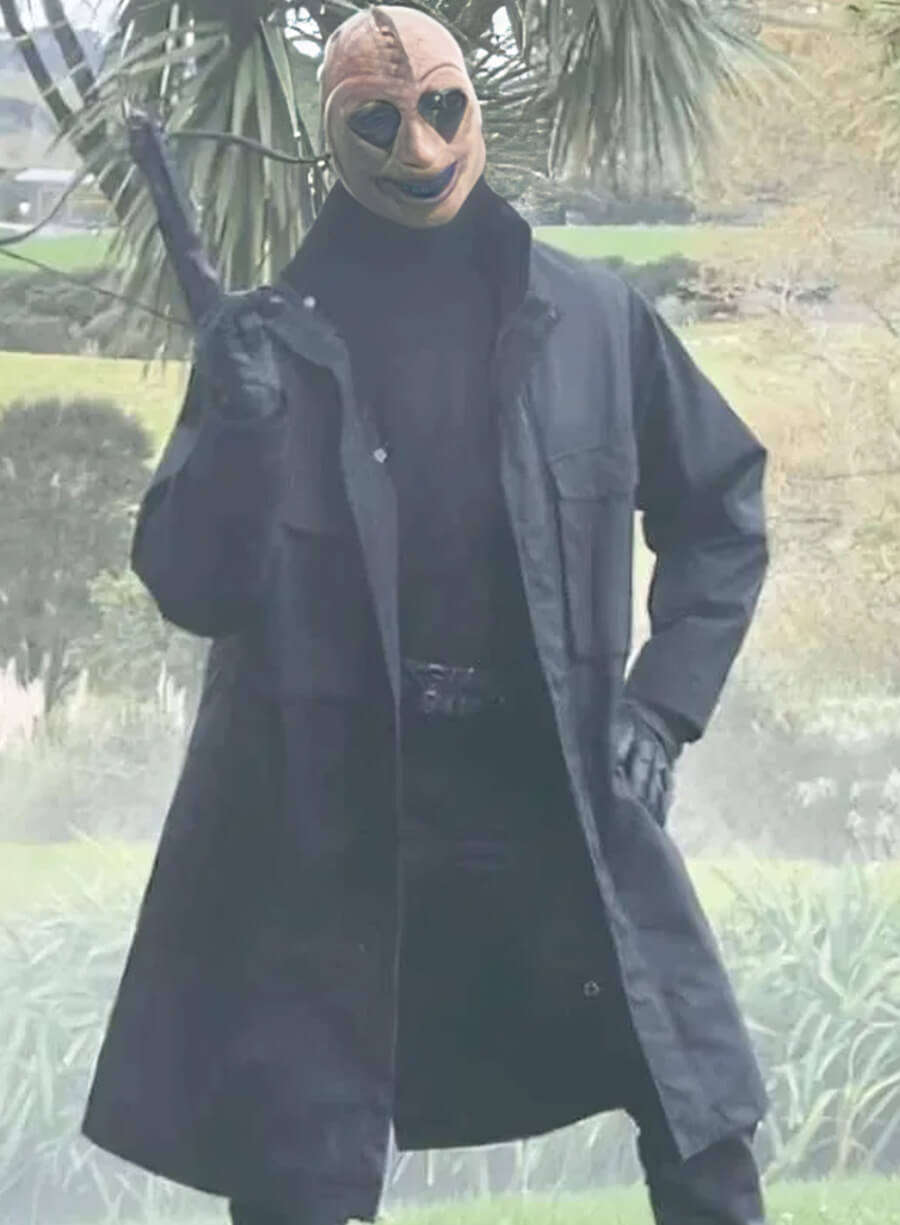 Harpoon Heart Eyes Killer Inspired Black Coat - Heart Eyes 2025 Style