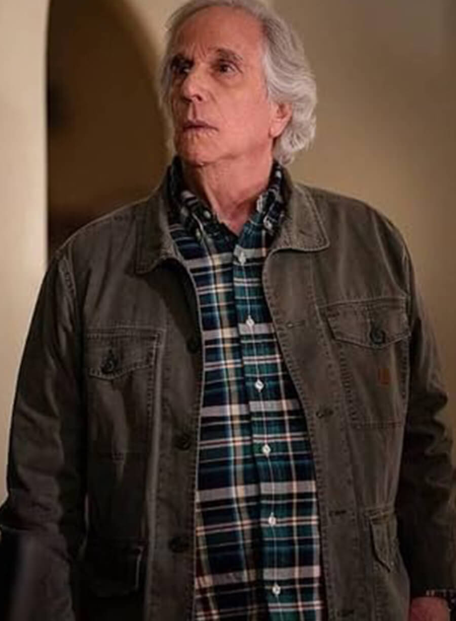Harpoon Gene Cousineau Inspired Black Leather Jacket - Barry Style
