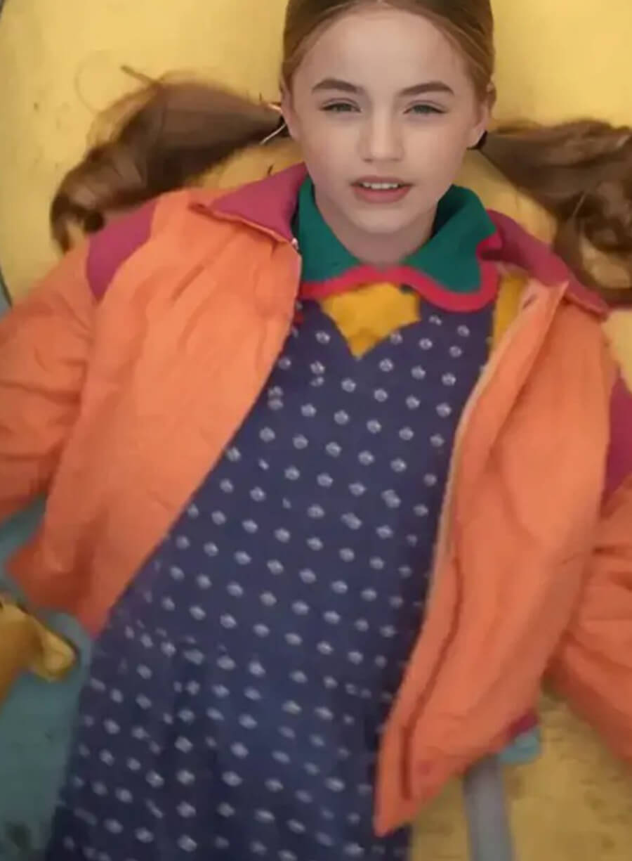 Harpoon Holly Wheeler Inspired Orange Hooded Jacket - Stranger Things Style