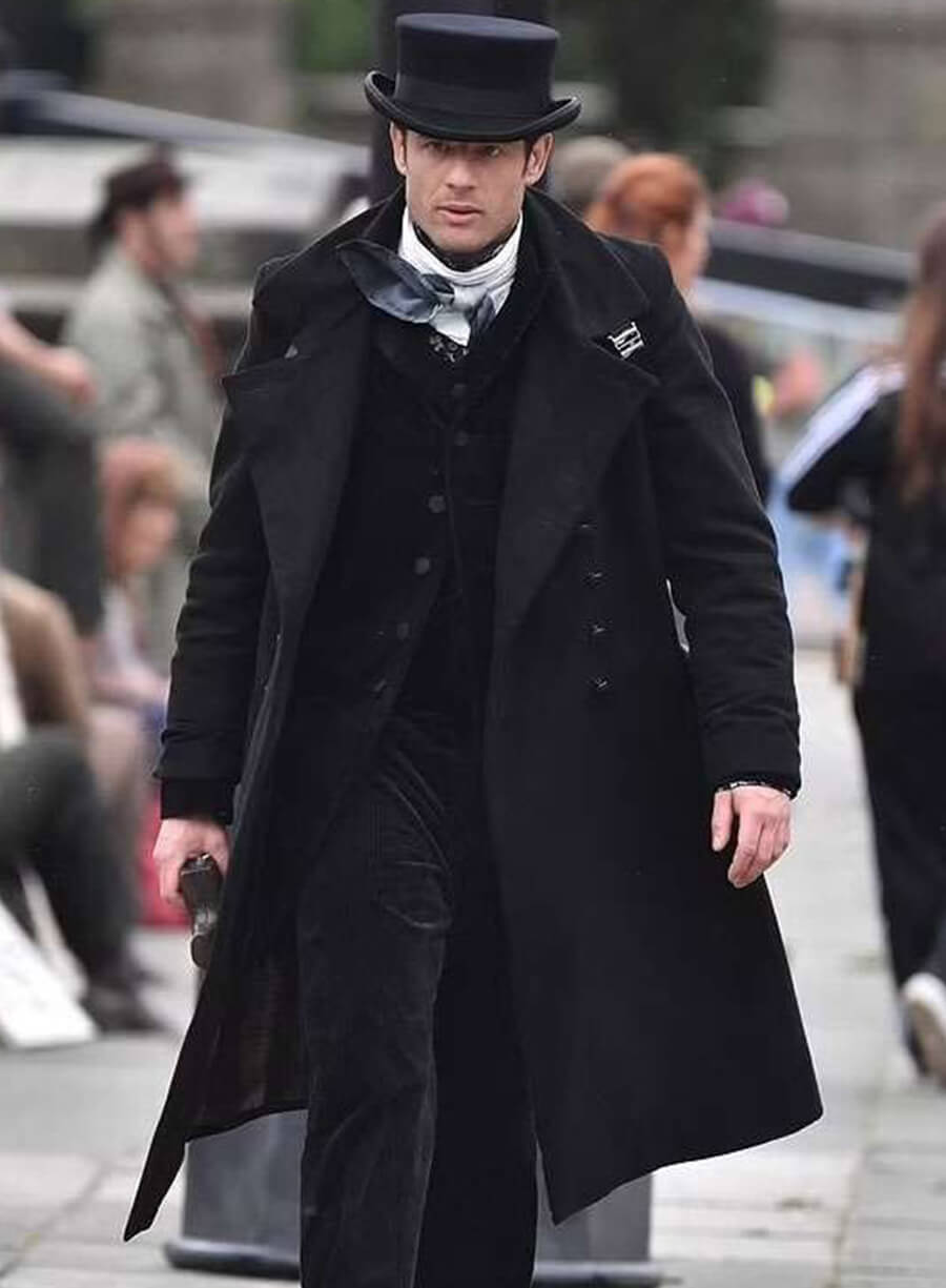 Harpoon Sean Rafferty Inspired Black Coat - House of Guinness Style