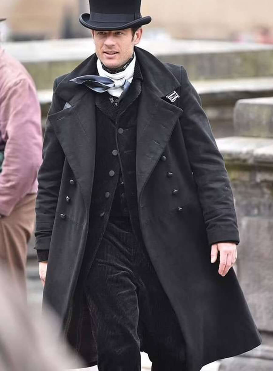 Harpoon Sean Rafferty Inspired Black Coat - House of Guinness Style
