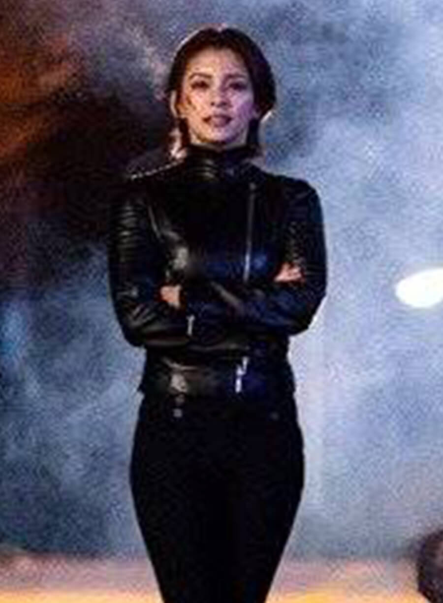 Harpoon Song Mi-na Inspired Black Real Leather Leather Jacket - Rugal Style