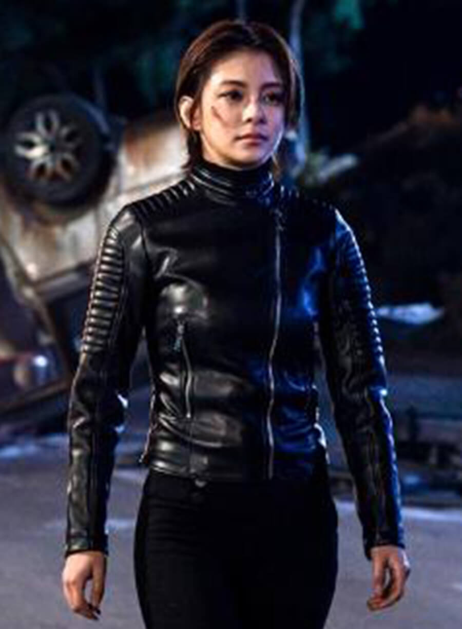 Harpoon Song Mi-na Inspired Black Real Leather Leather Jacket - Rugal Style