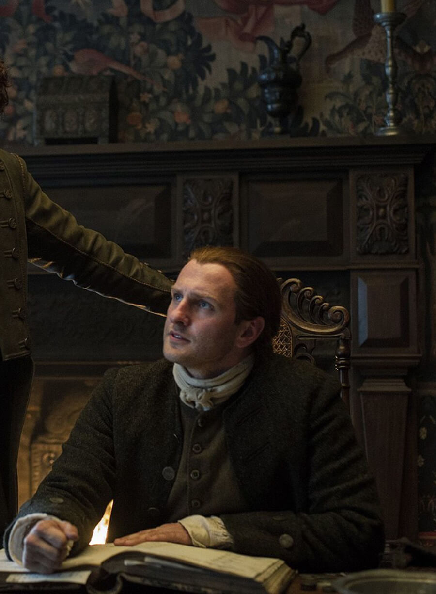 Harpoon Ian Murray Inspired Brown Coat - Outlander Style