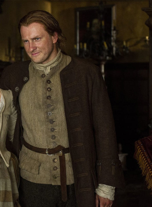Harpoon Ian Murray Inspired Brown Coat - Outlander Style
