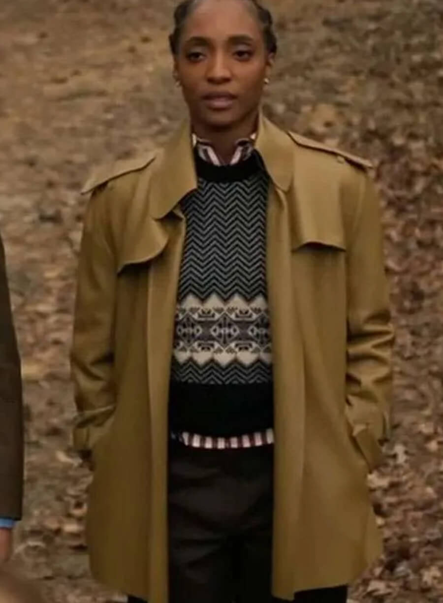 Harpoon Faith Mitchell Inspired Brown Coat - Will Trent S03 Style