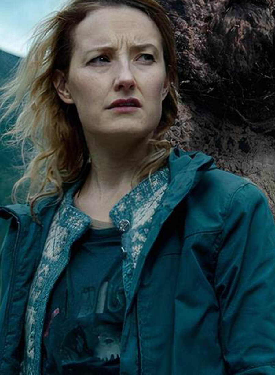 Harpoon Nora Inspired Blue Cotton Fabric Hooded Jacket - Troll 2 2025 Style