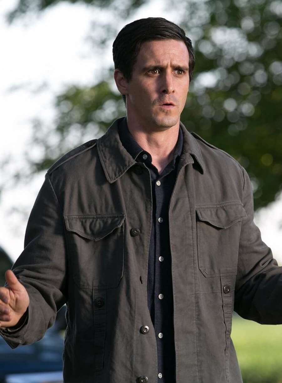 Harpoon Eddie Kaspbrak Inspired Green Cotton Jacket - It Chapter Two Style