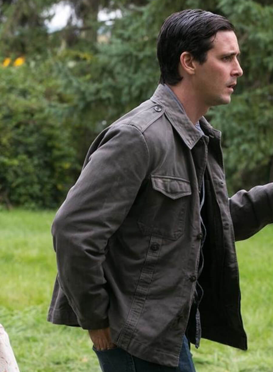 Harpoon Eddie Kaspbrak Inspired Green Cotton Jacket - It Chapter Two Style